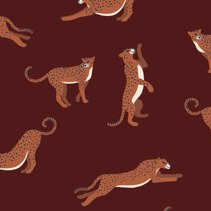Take a walk on the wild side with our Chasin' Cheetahs wallpaper.