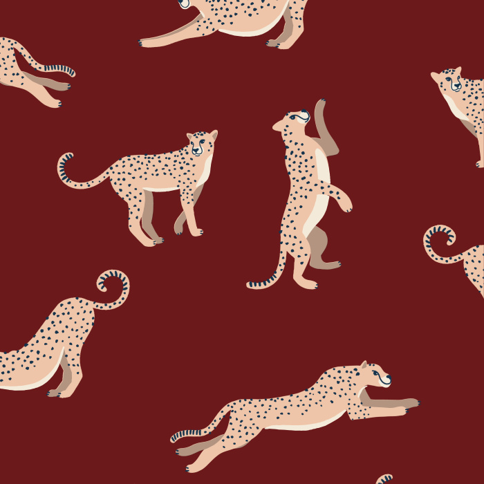 Take a walk on the wild side with our Chasin' Cheetahs wallpaper.