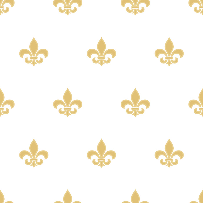 Layout our notable Fleur de Lis peel and stick removable wallpaper along your walls to instantly feel like royalty!