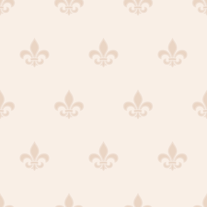 Layout our notable Fleur de Lis peel and stick removable wallpaper along your walls to instantly feel like royalty!