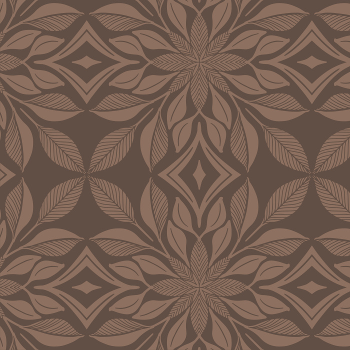 Our tile-like Garden Trellis peel and stick removable wallpaper creates an abstract lattice of patterned leaves across your walls!