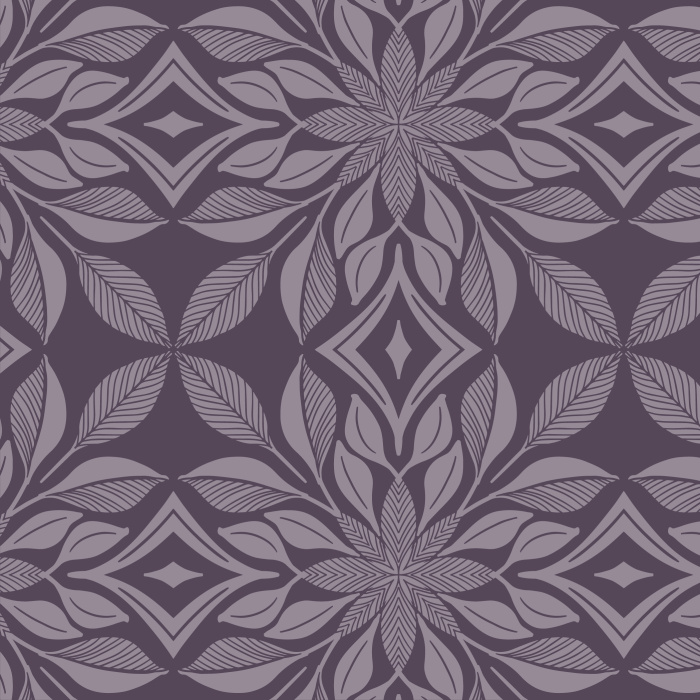 Our tile-like Garden Trellis peel and stick removable wallpaper creates an abstract lattice of patterned leaves across your walls!