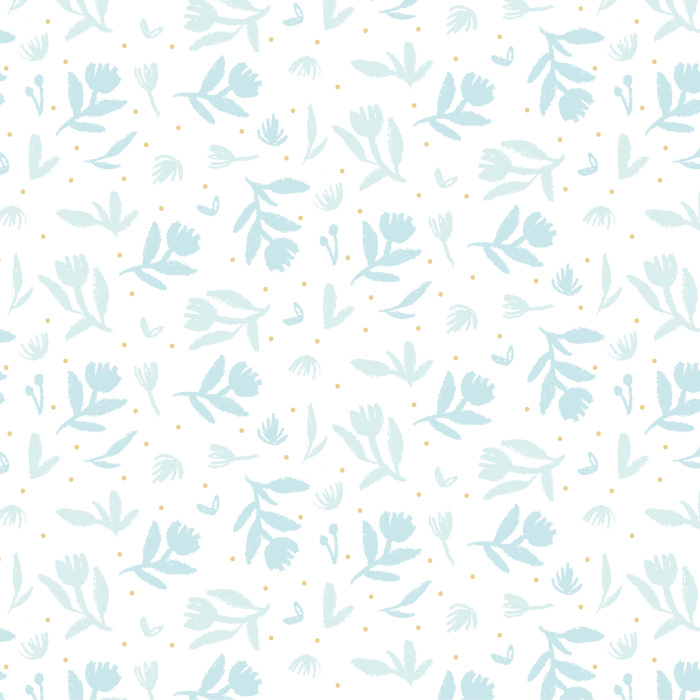 Transform your child's room into a flourishing garden with our Little Tulips peel and stick removable wallpaper.
