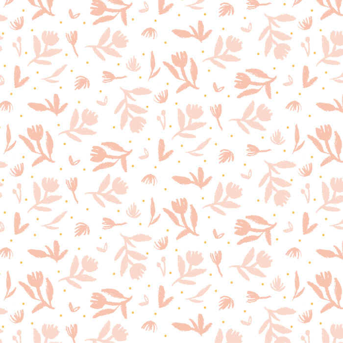 Transform your child's room into a flourishing garden with our Little Tulips peel and stick removable wallpaper.