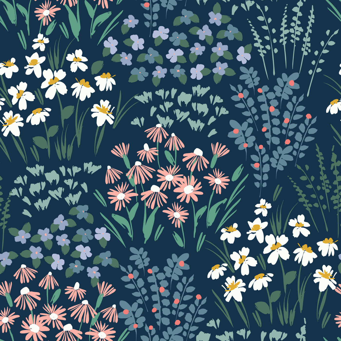 Native Garden Wallpaper