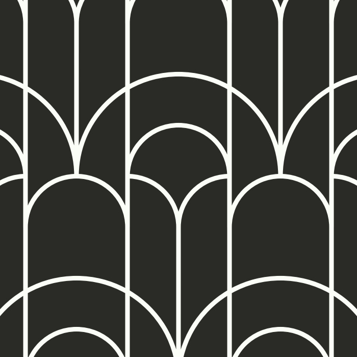 Make any wall in your home pop with our Geometric Sunrise peel and stick removable wallpaper.