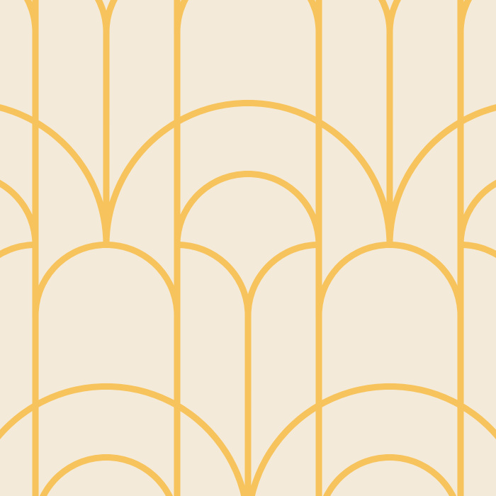 Make any wall in your home pop with our Geometric Sunrise peel and stick removable wallpaper.