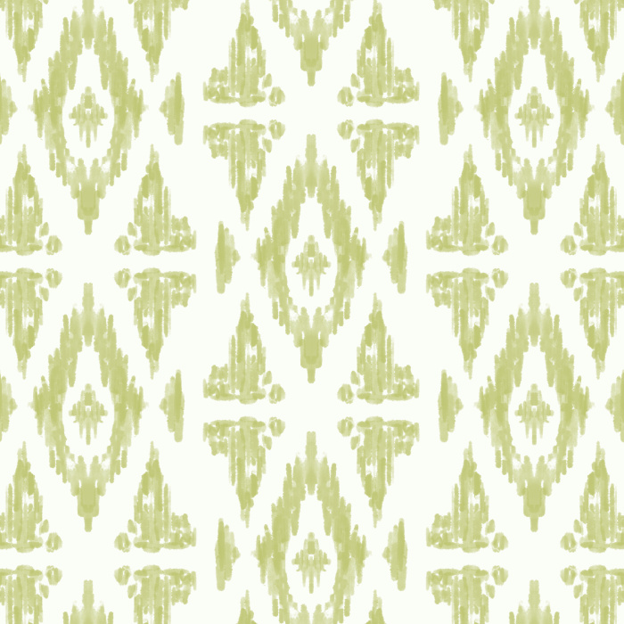 Create a playful, boho atmosphere with our Painted Ikat peel and stick removable wallpaper.