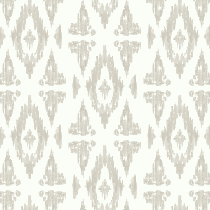 Create a playful, boho atmosphere with our Painted Ikat peel and stick removable wallpaper.