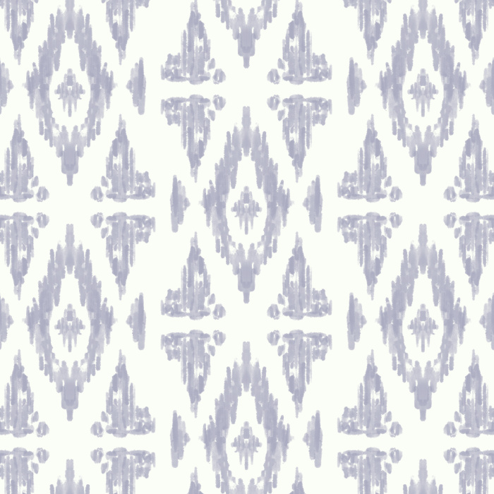 Create a playful, boho atmosphere with our Painted Ikat peel and stick removable wallpaper.