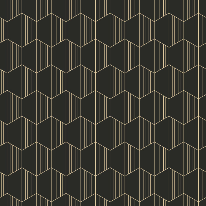 Add some subtle style to your home or office with our Shadow Hexagon peel and stick removable wallpaper.