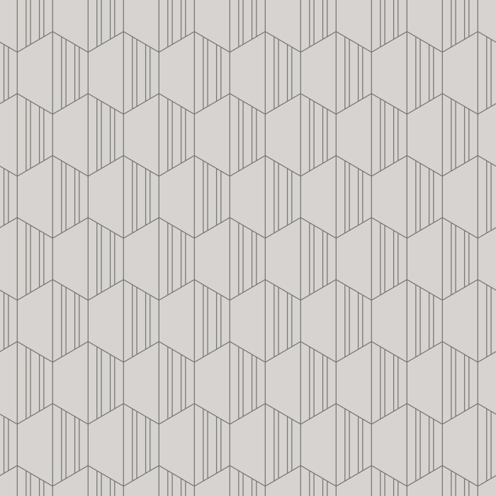 Add some subtle style to your home or office with our Shadow Hexagon peel and stick removable wallpaper.