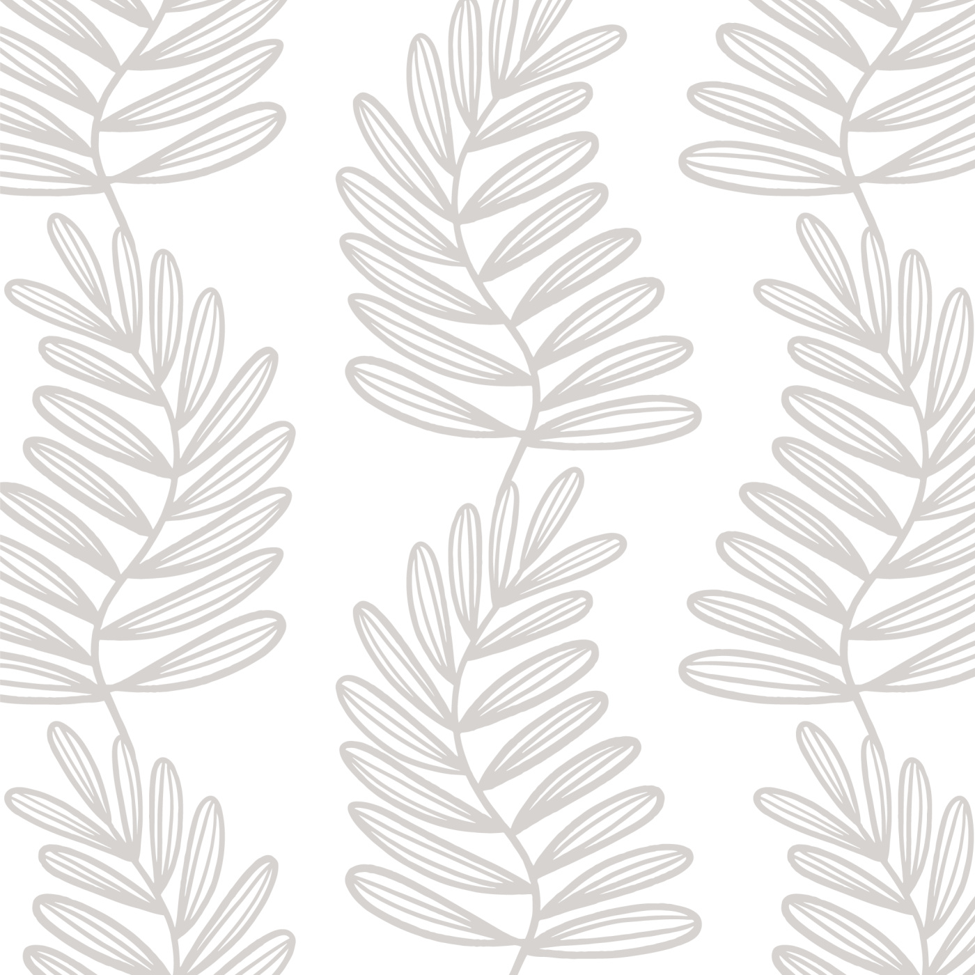 Winding Ferns Wallpaper