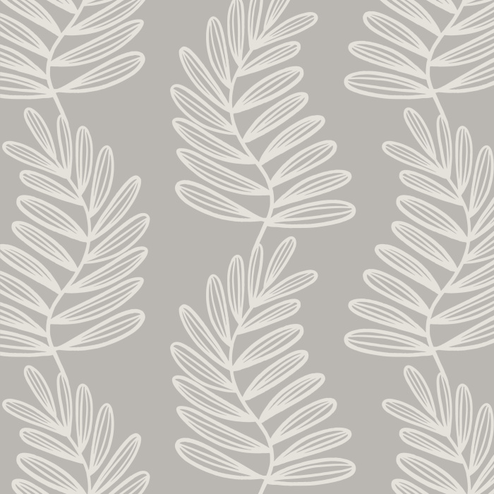 Bring the feeling of nature inside with the leafy look of our Winding Ferns peel and stick removable wallpaper.