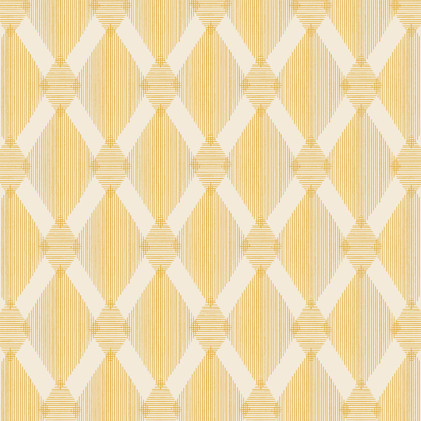 Lined Diamonds Wallpaper