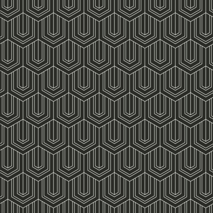 The modern look of our Mod Honeycomb peel and stick removable wallpaper is sure to make a statement on any wall in your home!