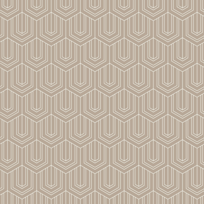 The modern look of our Mod Honeycomb peel and stick removable wallpaper is sure to make a statement on any wall in your home!