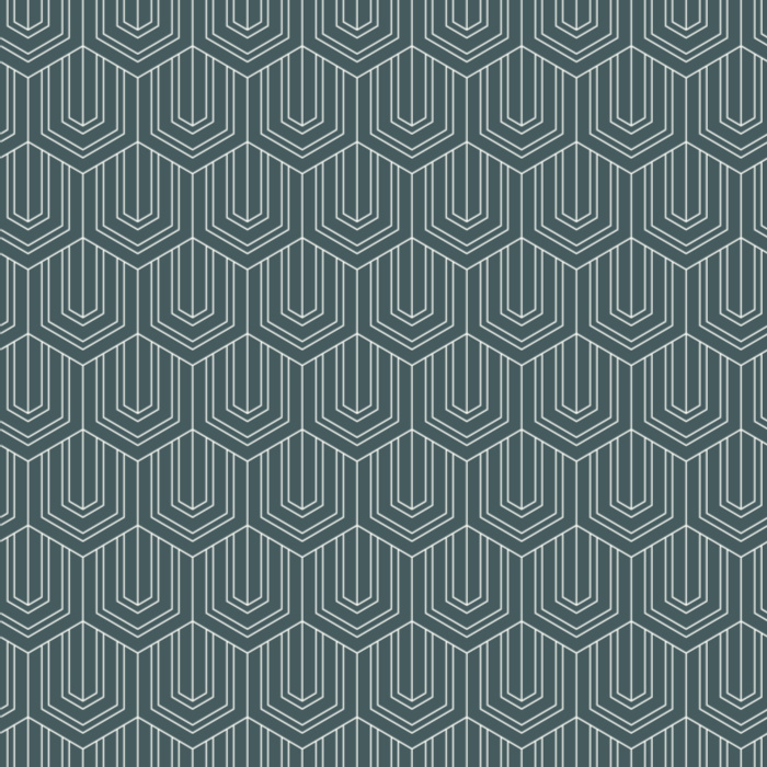 The modern look of our Mod Honeycomb peel and stick removable wallpaper is sure to make a statement on any wall in your home!
