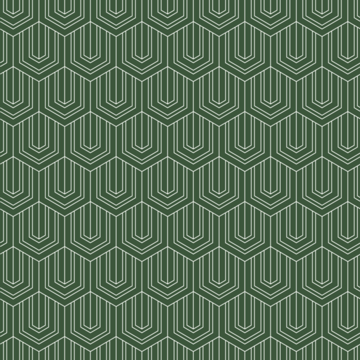 The modern look of our Mod Honeycomb peel and stick removable wallpaper is sure to make a statement on any wall in your home!