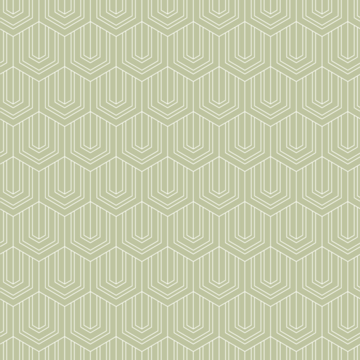 The modern look of our Mod Honeycomb peel and stick removable wallpaper is sure to make a statement on any wall in your home!