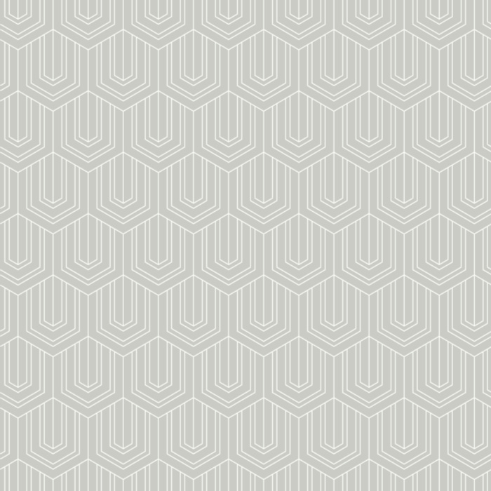 The modern look of our Mod Honeycomb peel and stick removable wallpaper is sure to make a statement on any wall in your home!