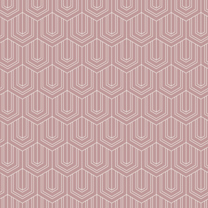 The modern look of our Mod Honeycomb peel and stick removable wallpaper is sure to make a statement on any wall in your home!