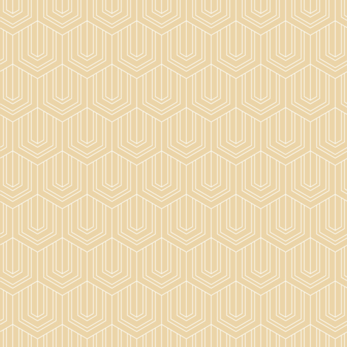 The modern look of our Mod Honeycomb peel and stick removable wallpaper is sure to make a statement on any wall in your home!