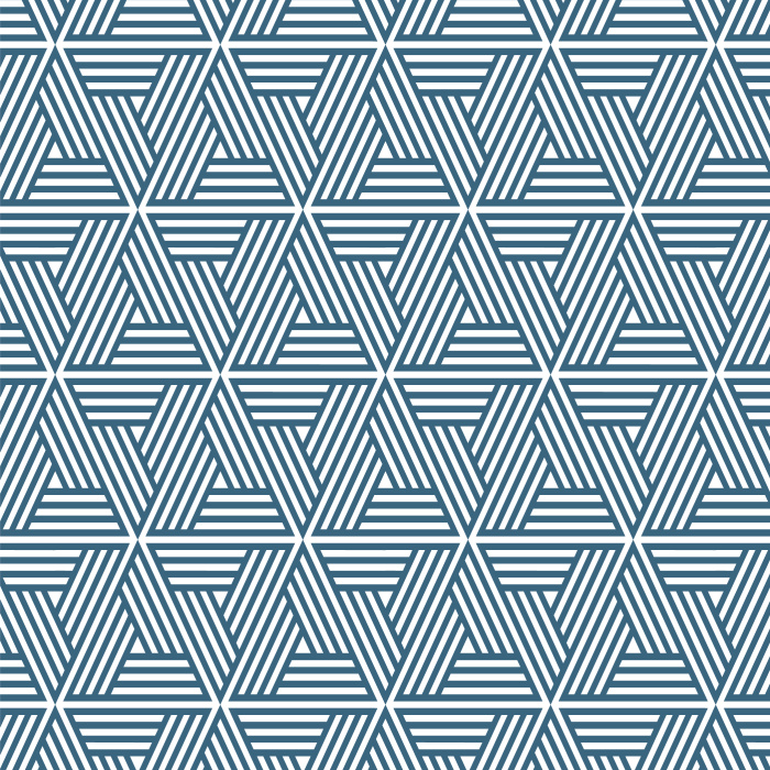 Add an eye-catching design to any wall in your home with our Lined Triangles peel and stick removable wallpaper.
