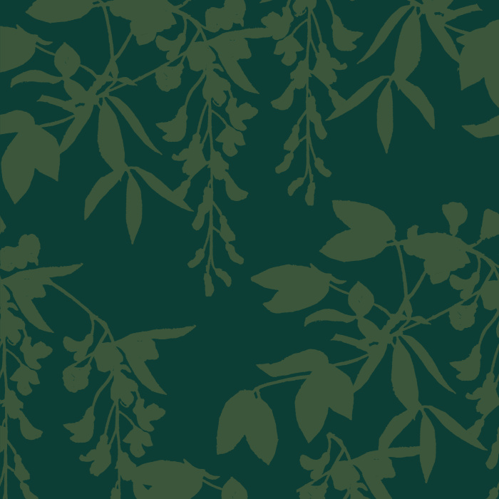 Add a garden of beauty to your home with our In The Shade peel and stick removable wallpaper. 