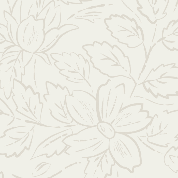 Transform any wall in your home into a growing garden with our Ink Flower peel and stick removable wallpaper.