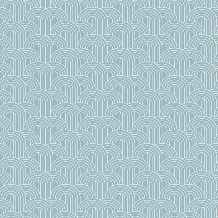 Invent your space with stunning art deco fashion with our Mod Scales peel and stick removable wallpaper.