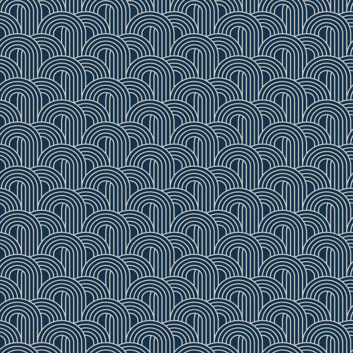 Invent your space with stunning art deco fashion with our Mod Scales peel and stick removable wallpaper.