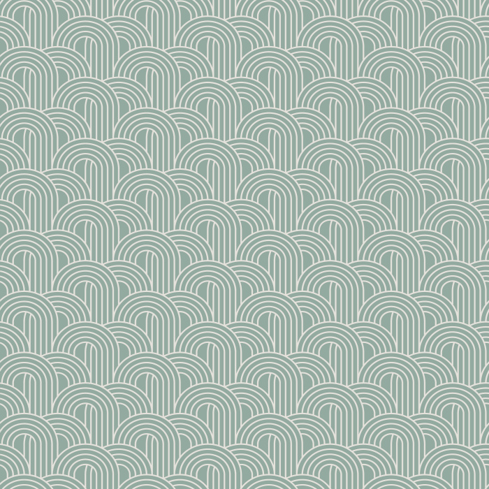 Invent your space with stunning art deco fashion with our Mod Scales peel and stick removable wallpaper.