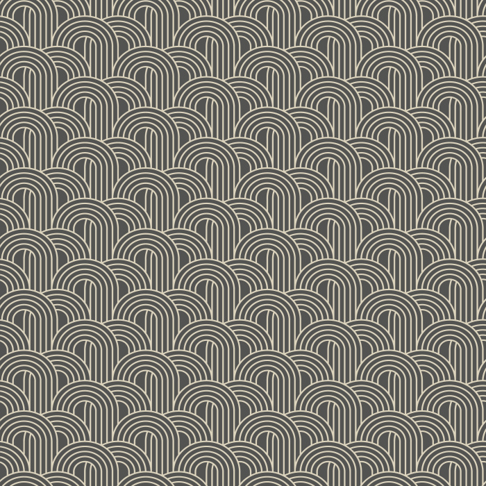 Invent your space with stunning art deco fashion with our Mod Scales peel and stick removable wallpaper.