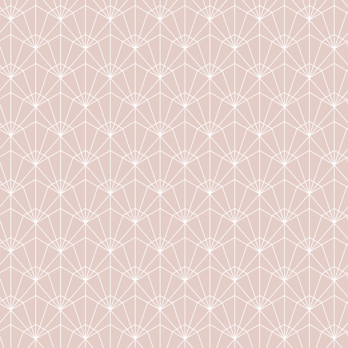 Created the sophisticated, chic space you've dreamed of with our Geometric Petals peel and stick removable wallpaper.