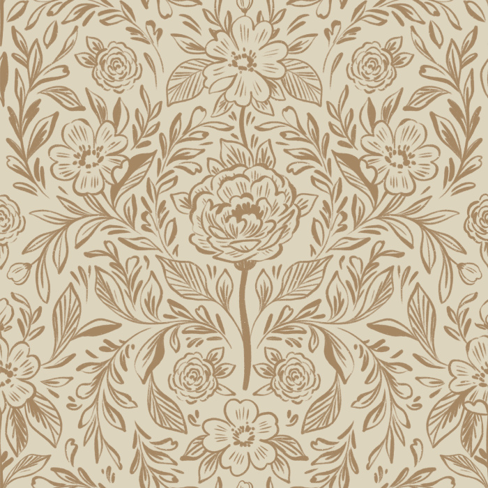 Bring some nature-inspired beauty into your space with our Wildflower Bouquet peel and stick removable wallpaper. 