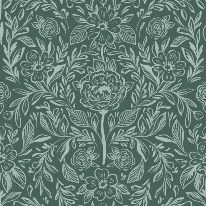 Bring some nature-inspired beauty into your space with our Wildflower Bouquet peel and stick removable wallpaper. 