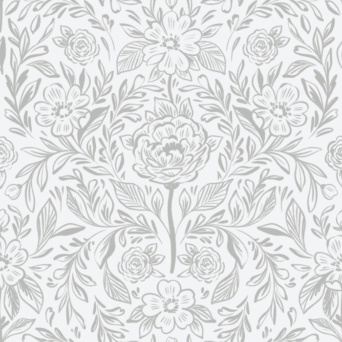 Bring some nature-inspired beauty into your space with our Wildflower Bouquet peel and stick removable wallpaper.