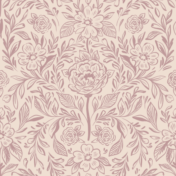 Bring some nature-inspired beauty into your space with our Wildflower Bouquet peel and stick removable wallpaper. 