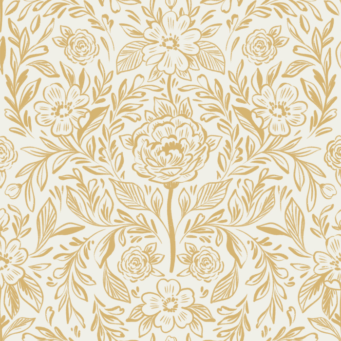 Bring some nature-inspired beauty into your space with our Wildflower Bouquet peel and stick removable wallpaper. 