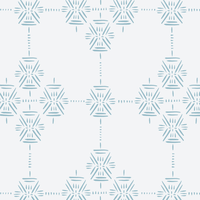 Add some bohemian flair to any space with our Retro Geometric peel and stick removable wallpaper.