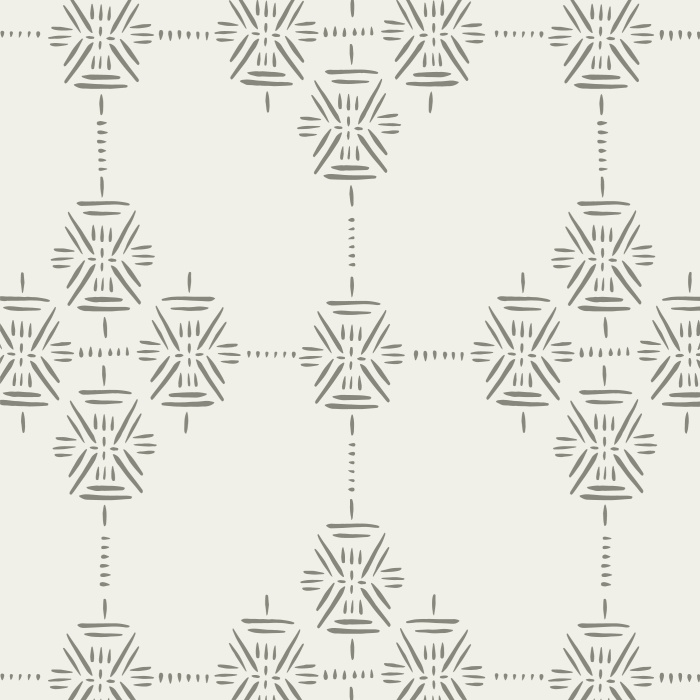 Add some bohemian flair to any space with our Retro Geometric peel and stick removable wallpaper.