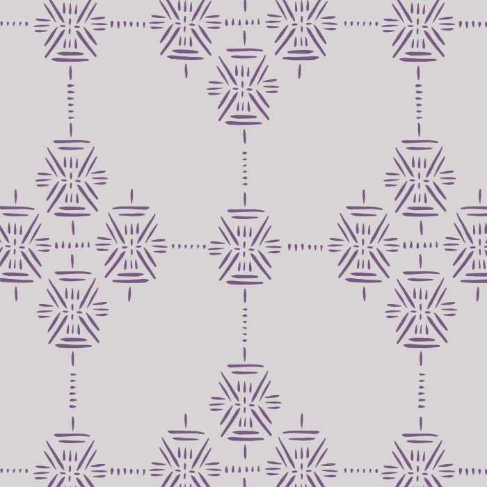 Add some bohemian flair to any space with our Retro Geometric peel and stick removable wallpaper.