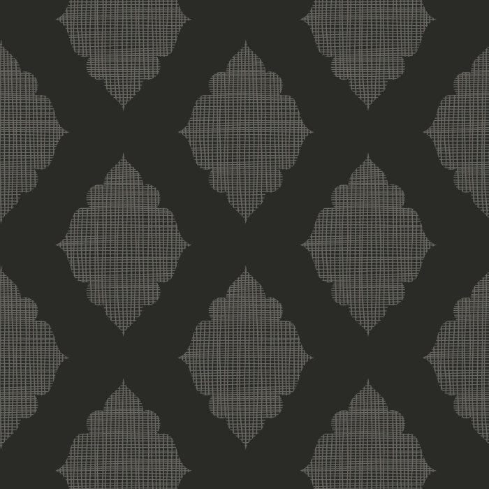 Add a touch of personal style to your walls with our Woven Arabesque peel and stick removable wallpaper.