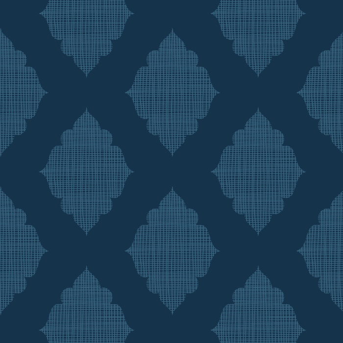 Add a touch of personal style to your walls with our Woven Arabesque peel and stick removable wallpaper.