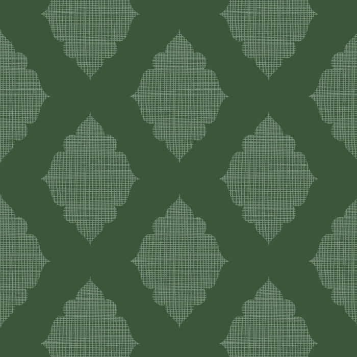 Add a touch of personal style to your walls with our Woven Arabesque peel and stick removable wallpaper.