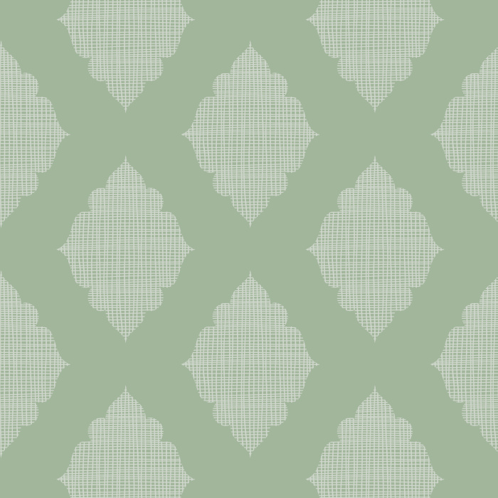 Add a touch of personal style to your walls with our Woven Arabesque peel and stick removable wallpaper.