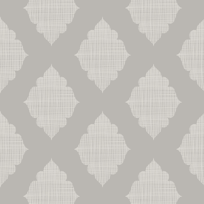 Add a touch of personal style to your walls with our Woven Arabesque peel and stick removable wallpaper.