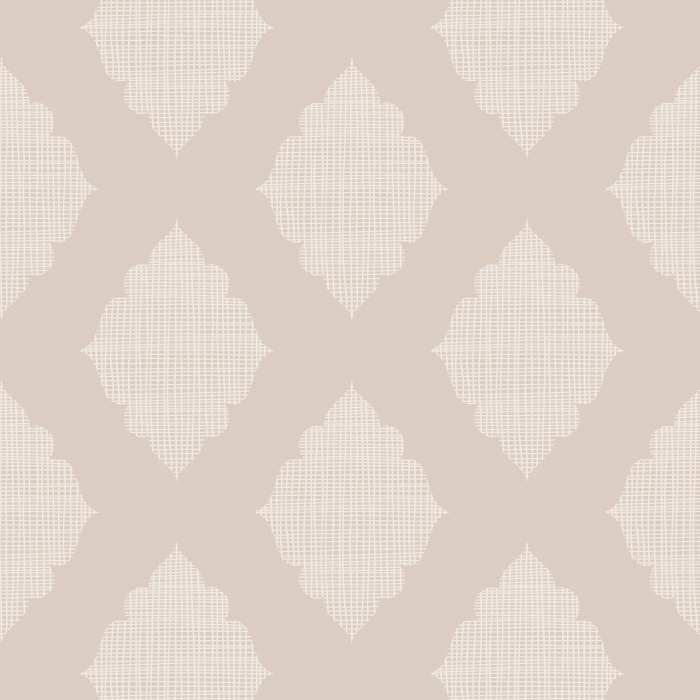 Add a touch of personal style to your walls with our Woven Arabesque peel and stick removable wallpaper.