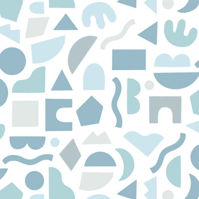 Create the room of your child's dreams with our Party Shapes peel and stick removable wallpaper.